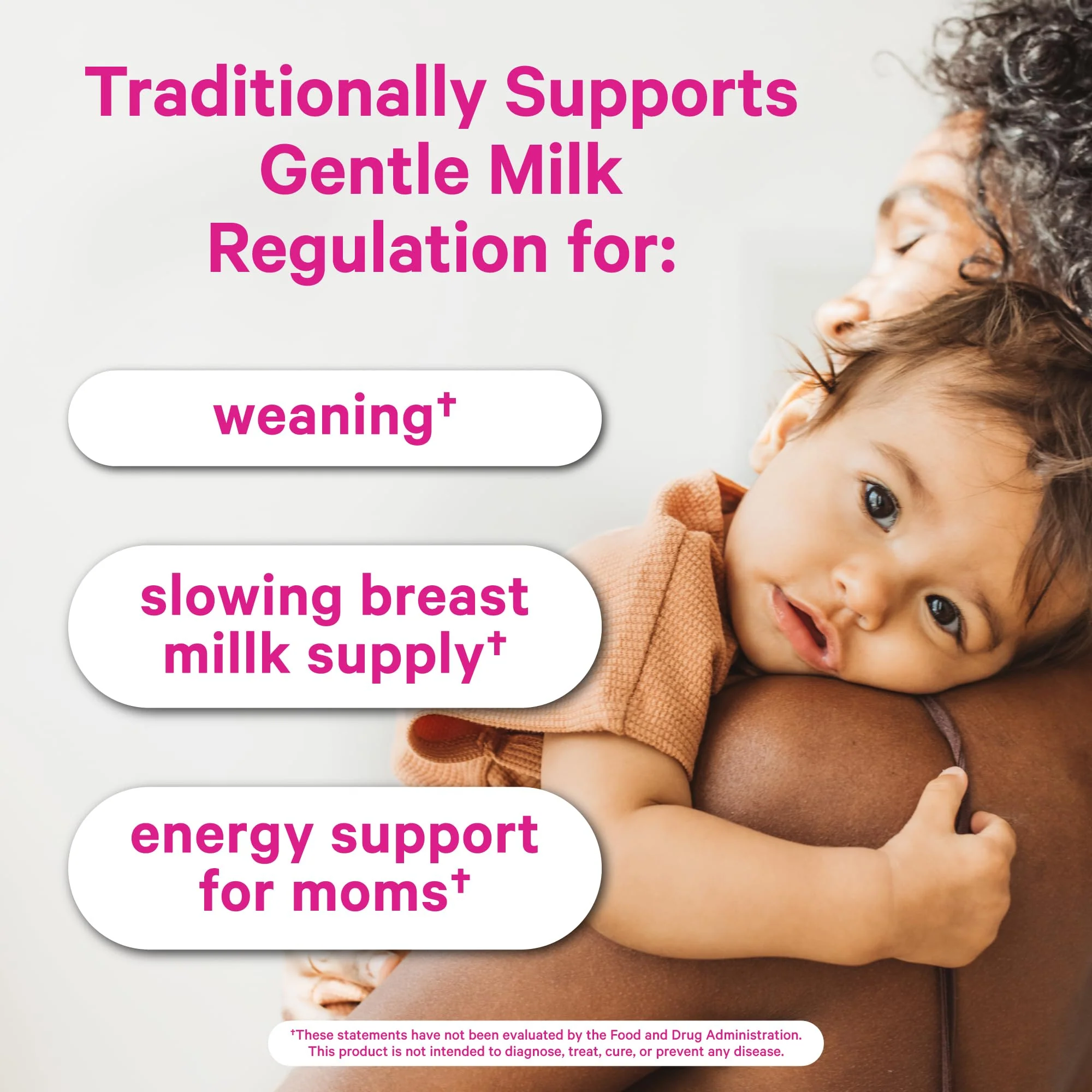 Pink Stork No Flow: Dry Up Breast Milk Supply with Sage, Parsley, and B Vitamins, Postpartum Essentials for Women to Stop Breastfeeding and Decrease Milk Production, 60 Capsules - Image 8