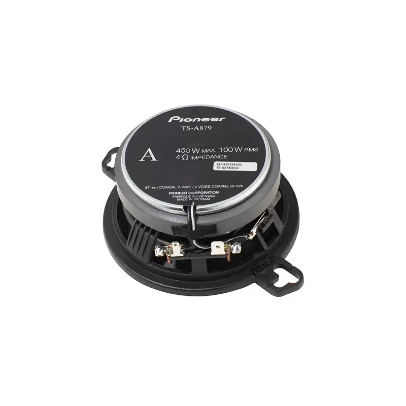 Pioneer TS-A879 3-1/2” 2-Way, 450 W Max power, 25mm Tweeter Coaxial Speaker Pair - Image 3