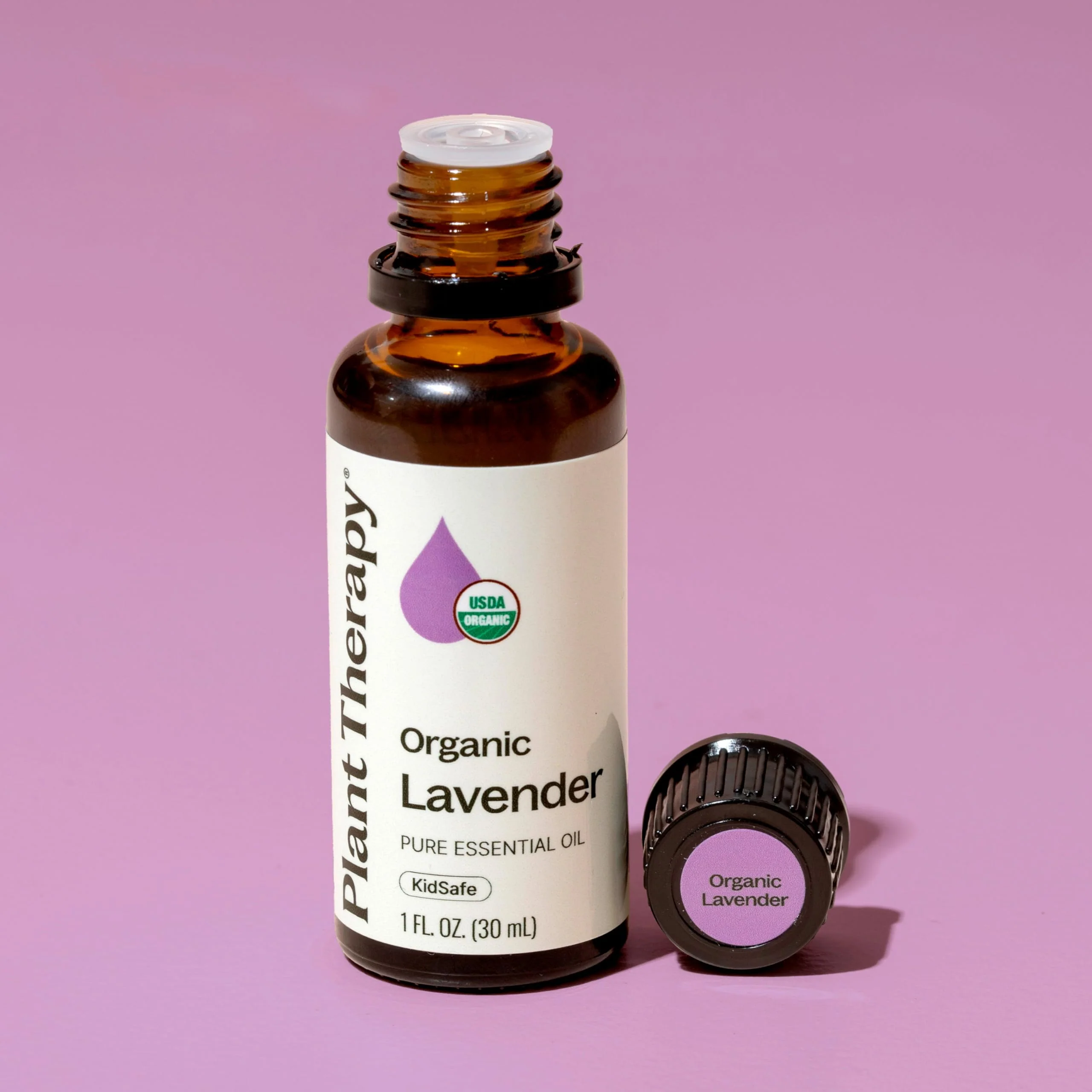 Plant Therapy Organic Lavender Essential Oil 100% Pure, USDA Certified Organic, Undiluted, Natural Aromatherapy for Diffusion & Topical Use, For Skin, Hair, Relaxation, Premium Therapeutic Grade 30 mL - Image 4