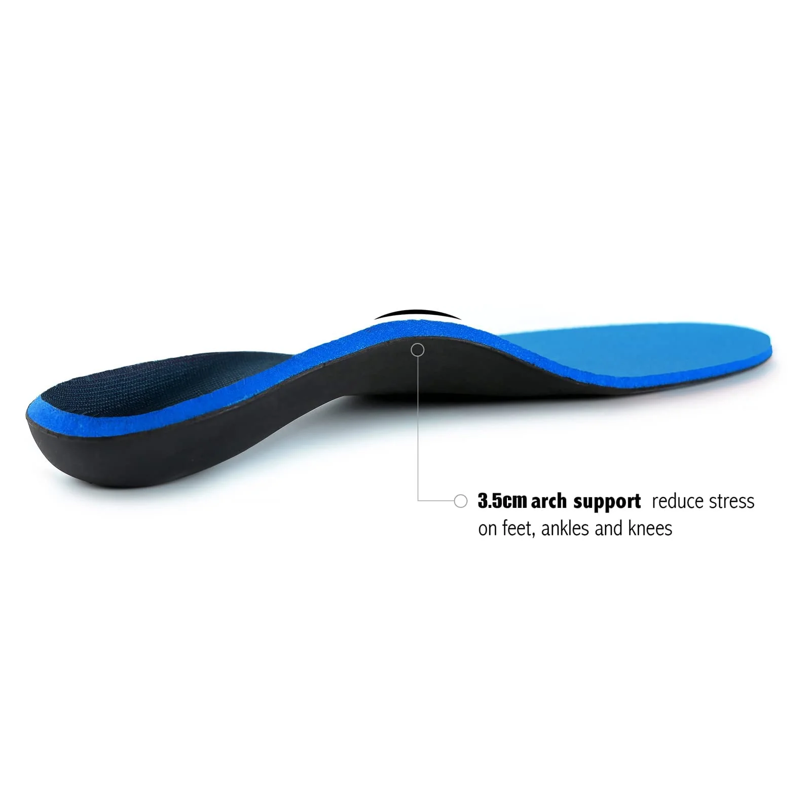 Plantar Fasciitis Relief - Arch Support Insoles for Men Women, Shoe Inserts for Flat Feet, Orthotic Shoe Insoles All-Day Energy and Comfort with Every Step (Mens 13-13 1/2) - Image 4