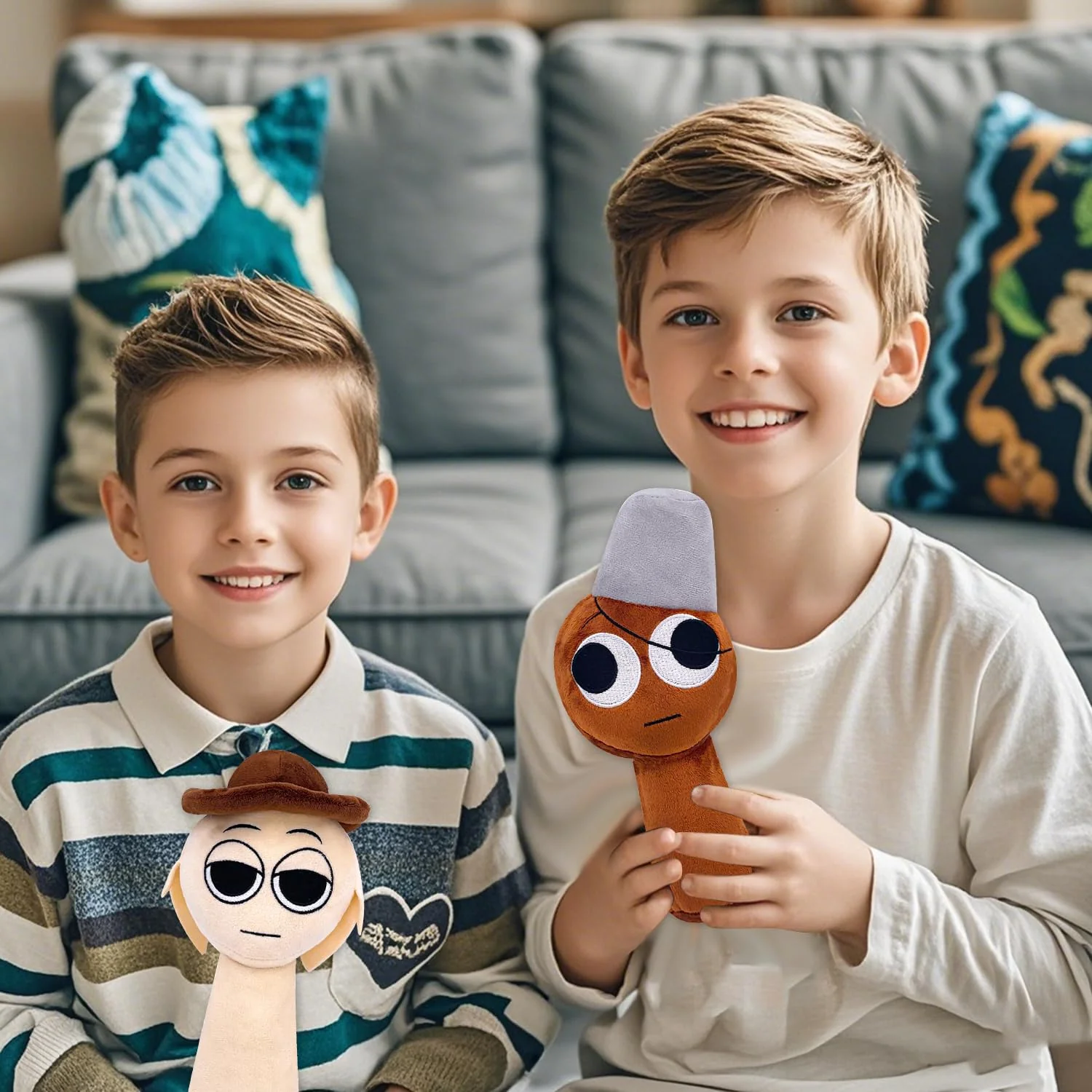Plush Toys, Horror Games Plushies Toy for Fans, Soft Stuffed Animal Pillow Figure Doll Christmas Birthday Gifts for Adult Kids (10 Pcs) - Image 3