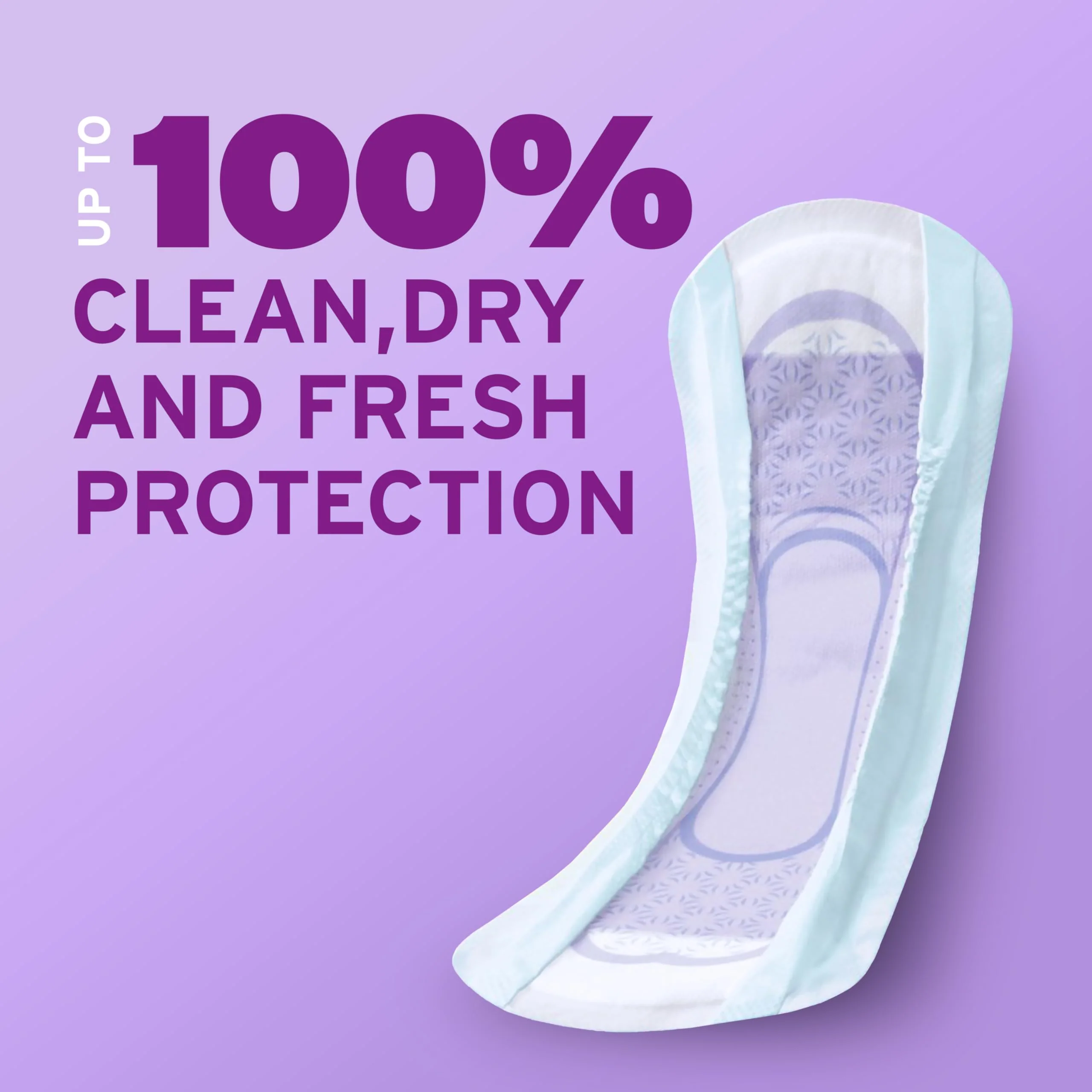 Poise Ultra Thin Incontinence Pads & Postpartum Pads for Bladder Leaks, 6 Drop Ultimate Absorbency, Long Length, 78 Count, Packaging May Vary - Image 2