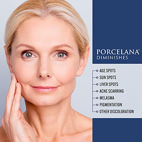 Porcelana Nighttime Cream - Fades Dark Spots, Acne Scarring, Melasma & Other Discoloration - Evens Facial Tone - Extreme Moisturizer with Vitamins & Antioxidants (3 oz, Pack of 1) - Image 8