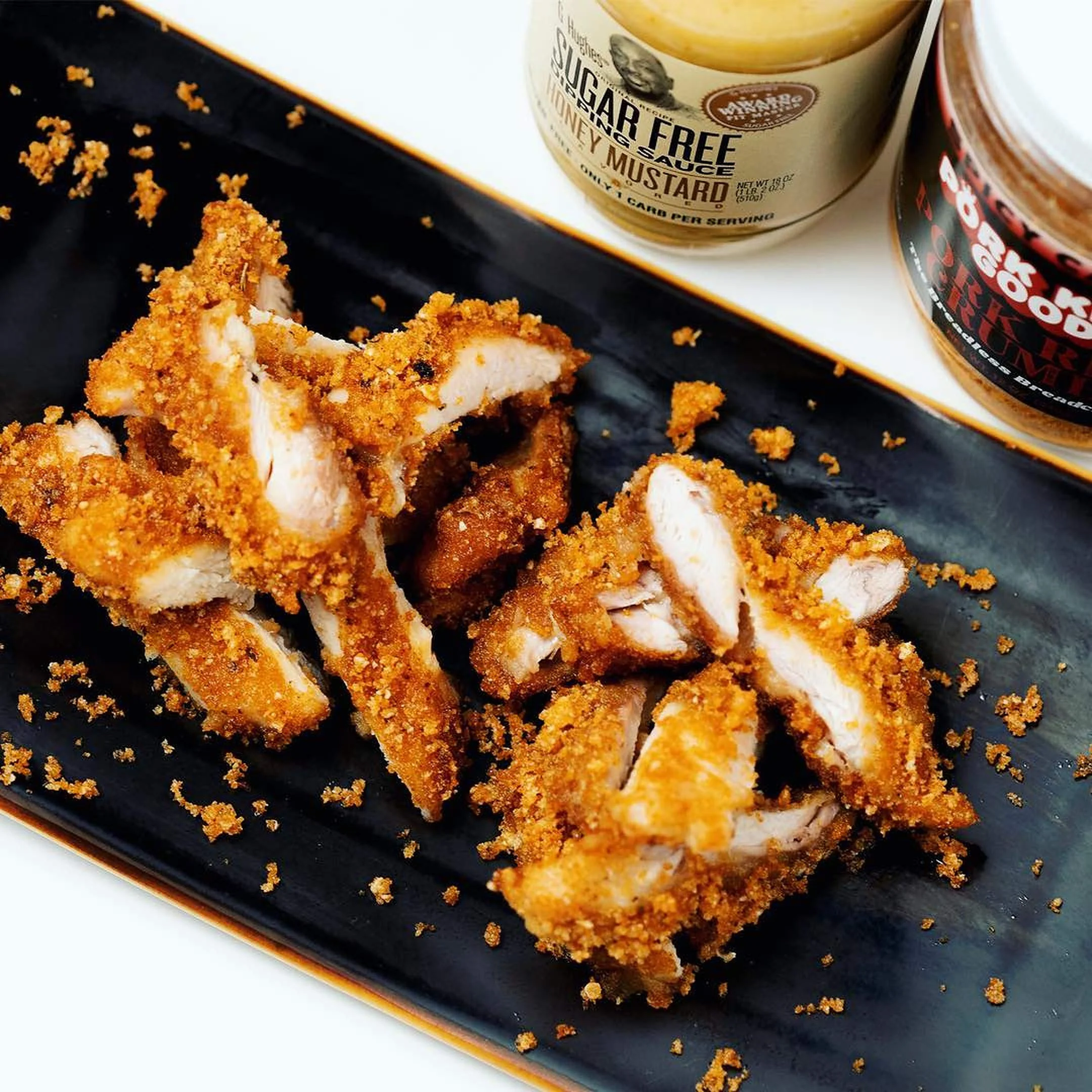 Pork King Good - Pork Rind Breadcrumbs - 2 Pack! Keto Friendly, Paleo, Gluten-Free, Sugar Free, Zero Carb Panko Substitute (Two 12 Oz Jars) (Original, 2 Pack) - Image 7