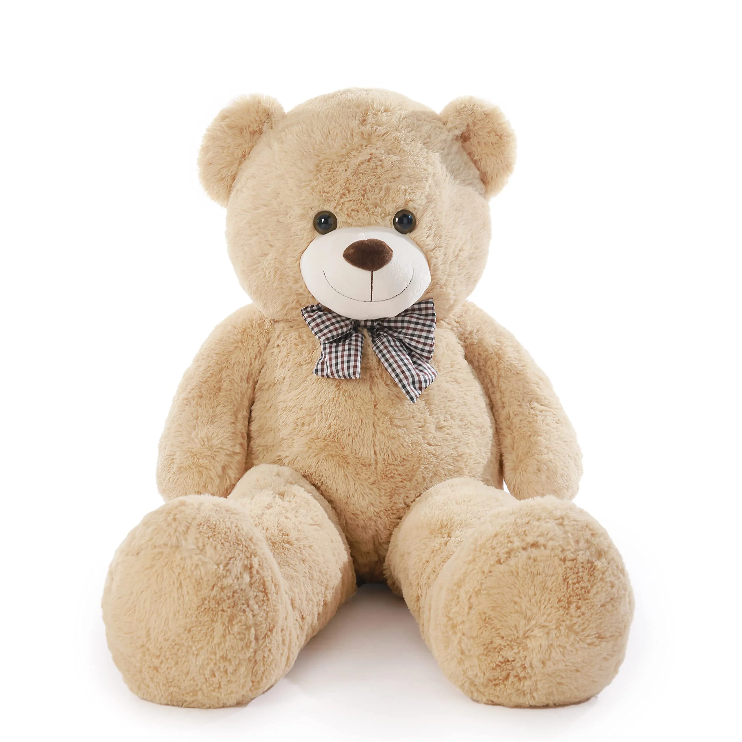 Poutmac 47 inch Giant Teddy Bear Stuffed Animal Brown Big Plush Teddy Bear Valentine's Gift for Girlfriend Soft Stuffed Bear Animals for Christmas,Birthday,Mother's Day - Image 4