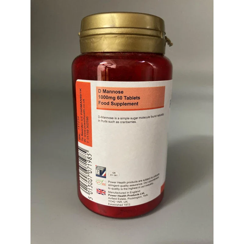 Power Health D-Mannose 1000mg - 60 Tablets - Image 3