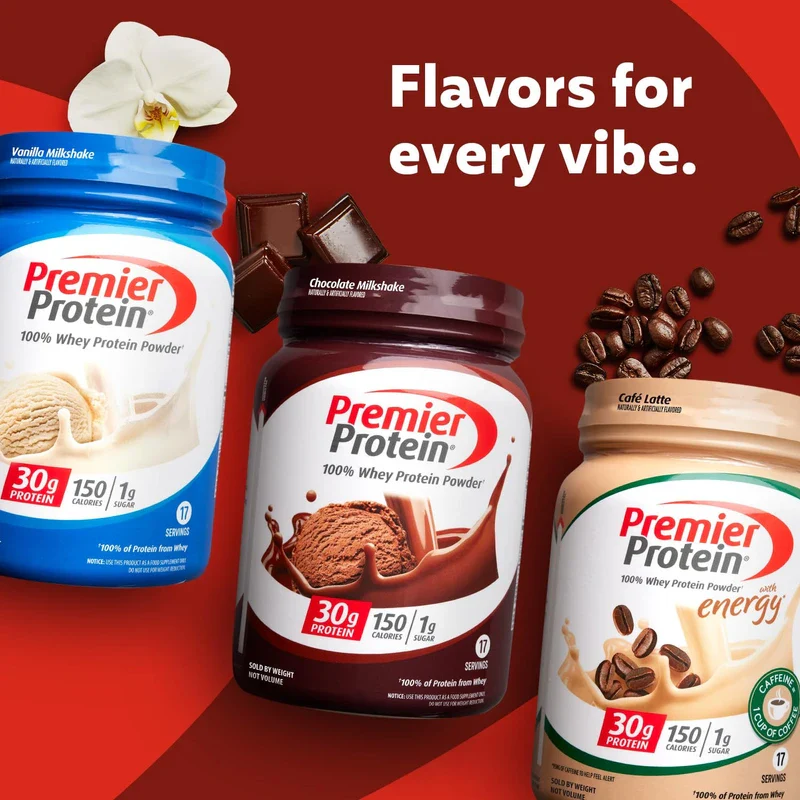 Premier Protein Premier Protein Powder, Chocolate Milkshake, 30g Protein, 1g Sugar, 100% Whey Protein, Keto Friendly, No Soy Ingredients, Gluten Free, 17 Servings, 24.5 Ounce (Pack of 1) - Image 6