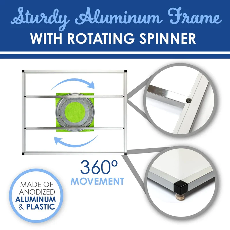 Premium Spinner Puzzle Tray S-1000, Rotating Puzzle Board for 1000 Piece Puzzles, 24 x 30 - Image 2