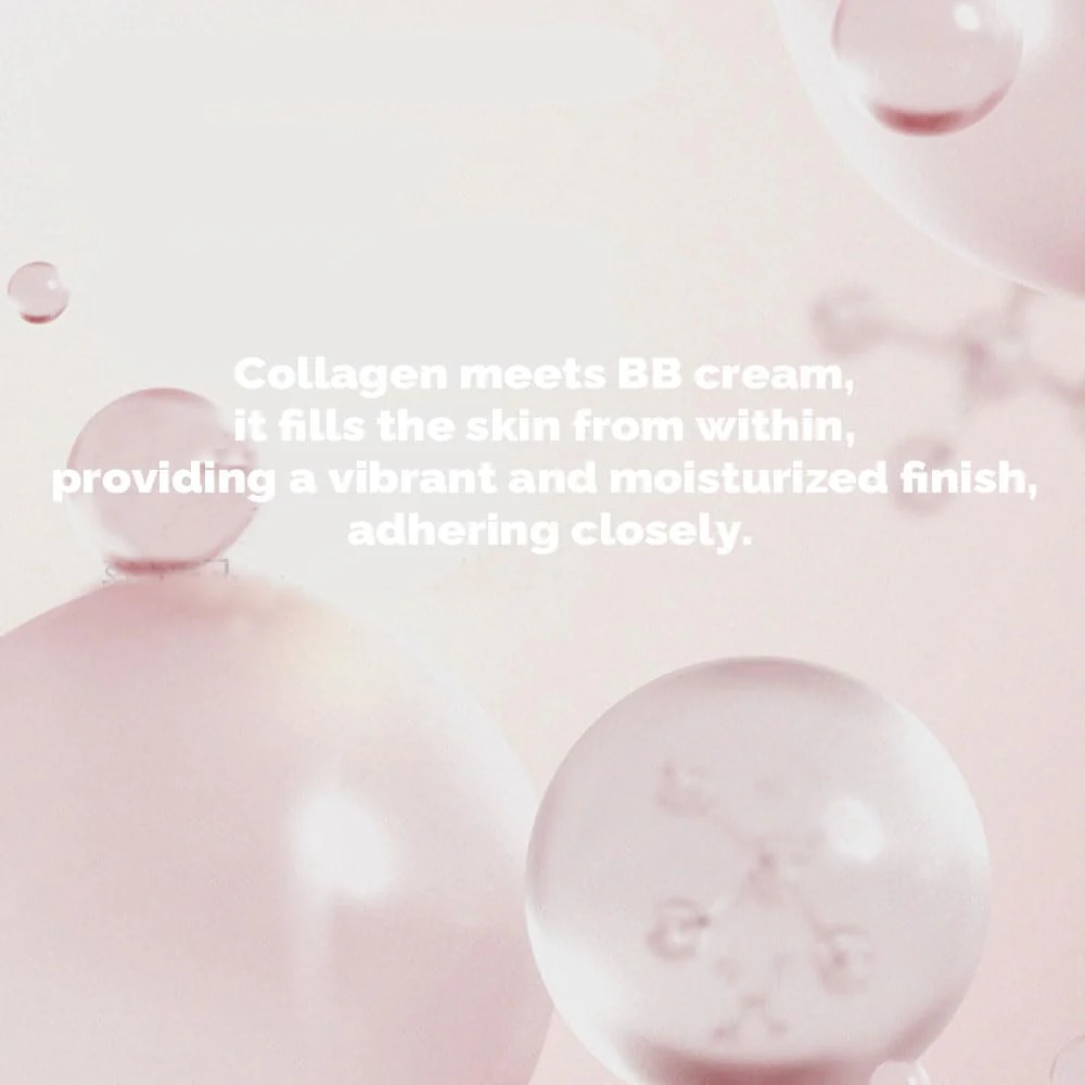 PRETTYSKIN Collagen BB Cream with Zinc Oxide & Titanium Dioxide – Lightweight Daily Korean BB Cream for Moisture Balance, Natural Coverage & Skin Comfort (1.69 fl.oz.) - Image 3