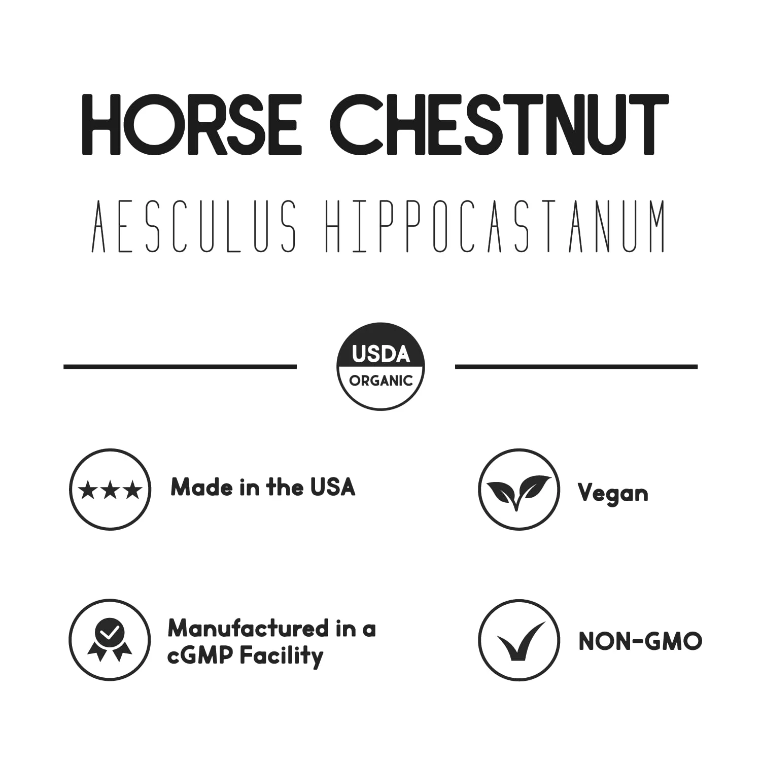 Primal Health Foods Horse Chestnut Extract 500 mg 120 Servings | Varicose Veins and Blood Vein Health | Vegetarian, Non-GMO & Gluten Free - Image 2