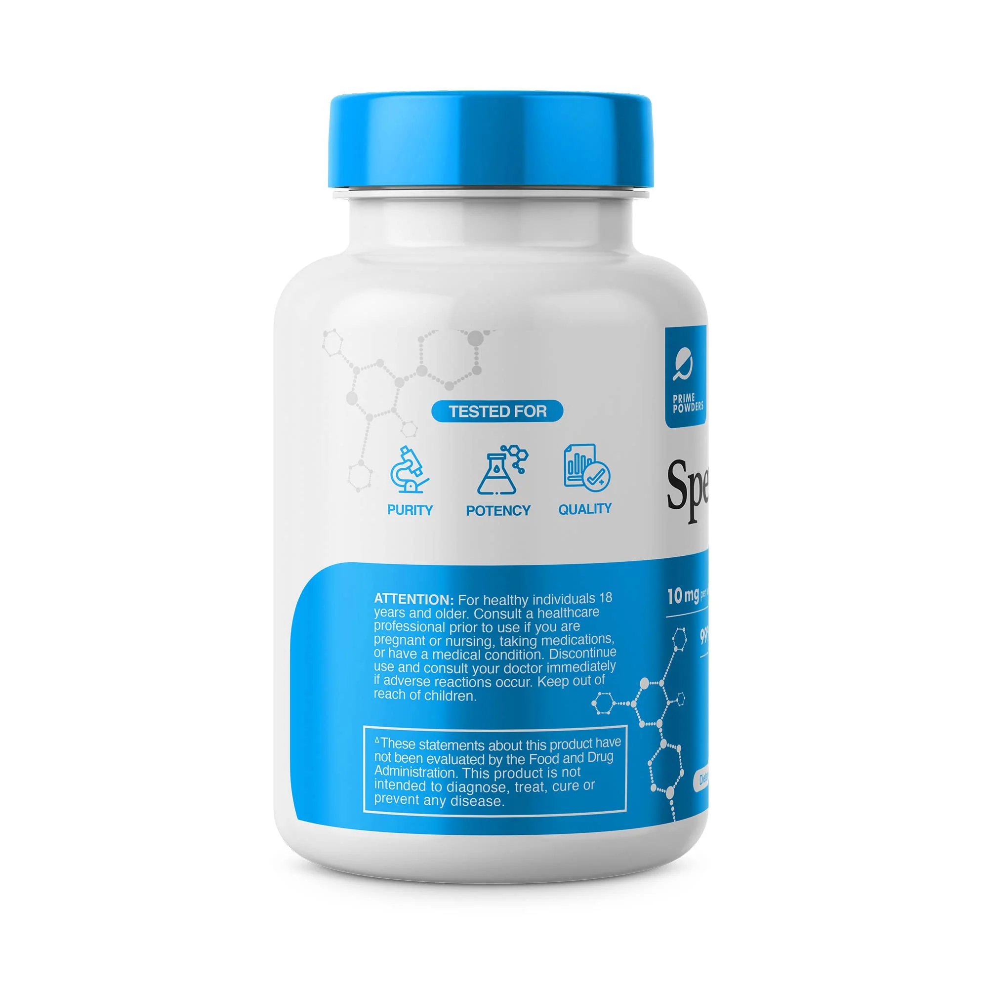 Prime Powders Spermidine Capsules πππ¨π§ππ‘ ππ₯ππ 99% Concentration 100x More Potent Than Wheat Germ Extract for Anti-Aging DNA Telomere Support - Image 4