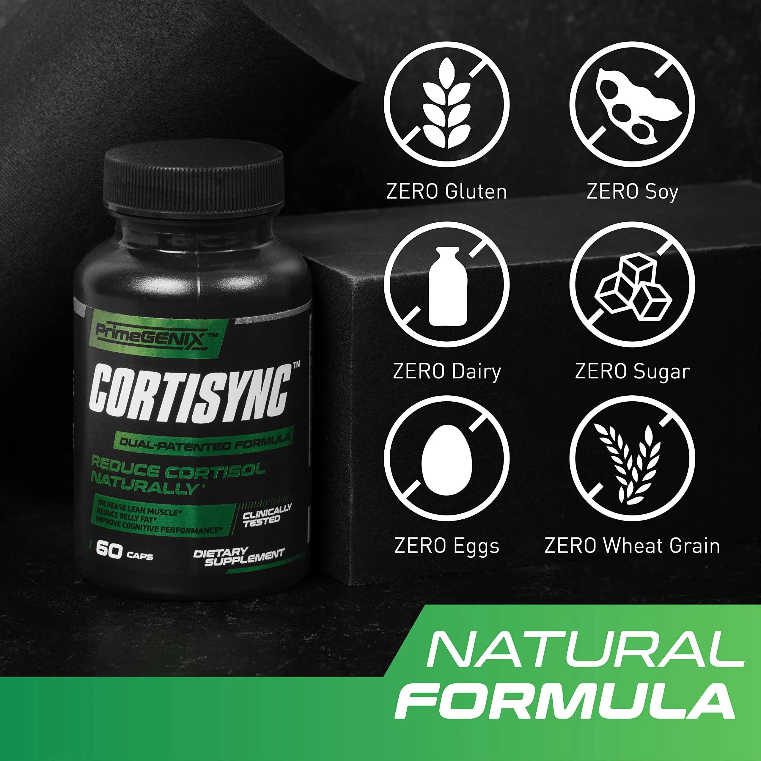 PrimeGENIX CortiSync | Reduce Cortisol | Increase Energy | Improve Focus | Organic - Image 3