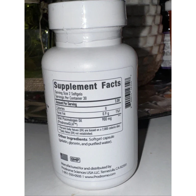 Prodrome Sciences - Glia Plasmalogens Protector - Brain & nerve support (60 Soft - Image 2