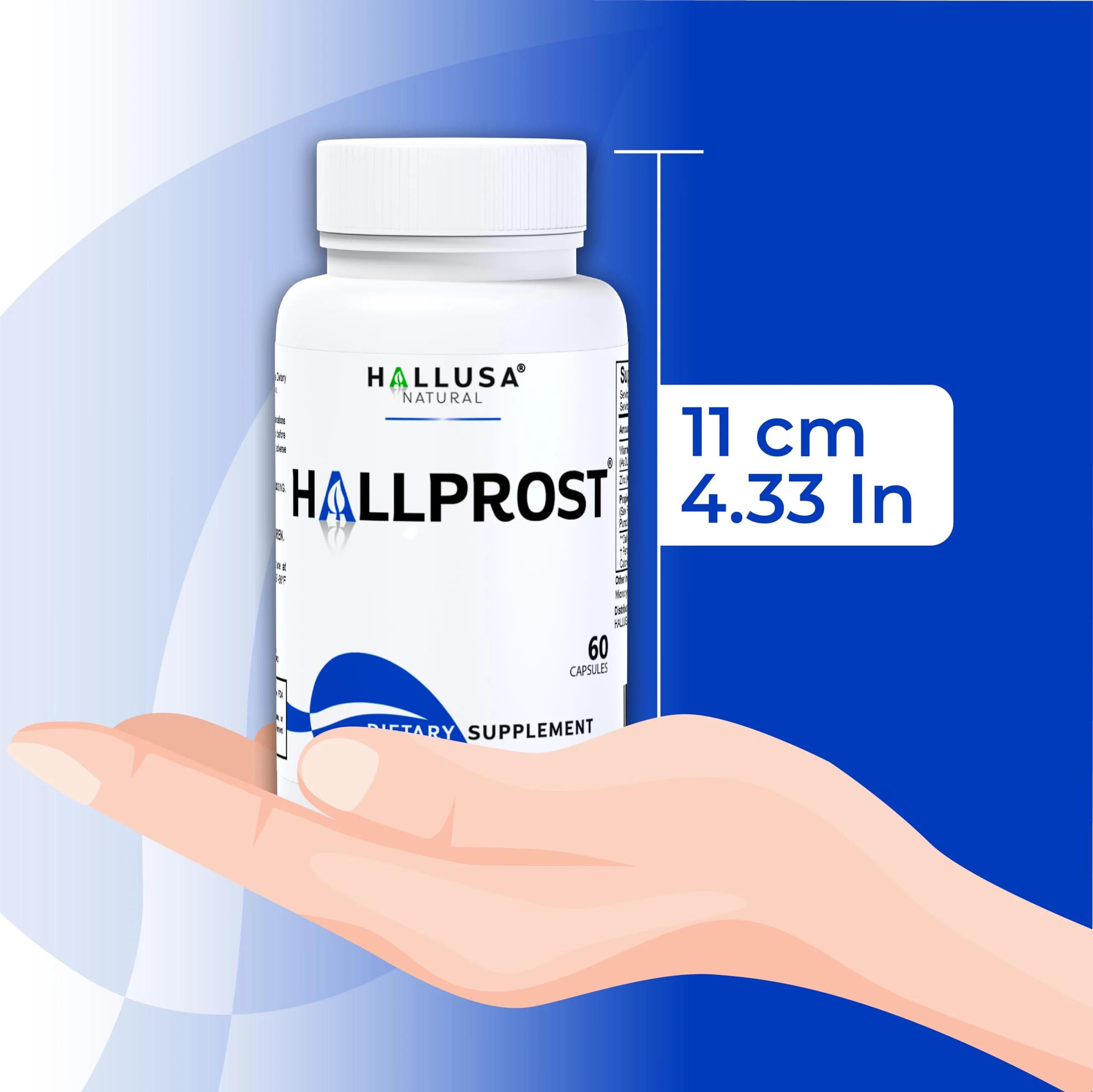 Próstata Inflamada - Prostatitis - Pastillas para la próstata - HALLPROST 60 CAPSULAS - Image 2