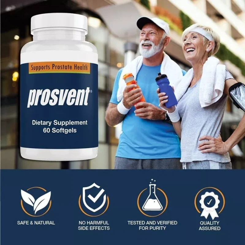 Prosvent Prostate Supplement for Men with Clinically Effective Beta Sitosterol - Image 8