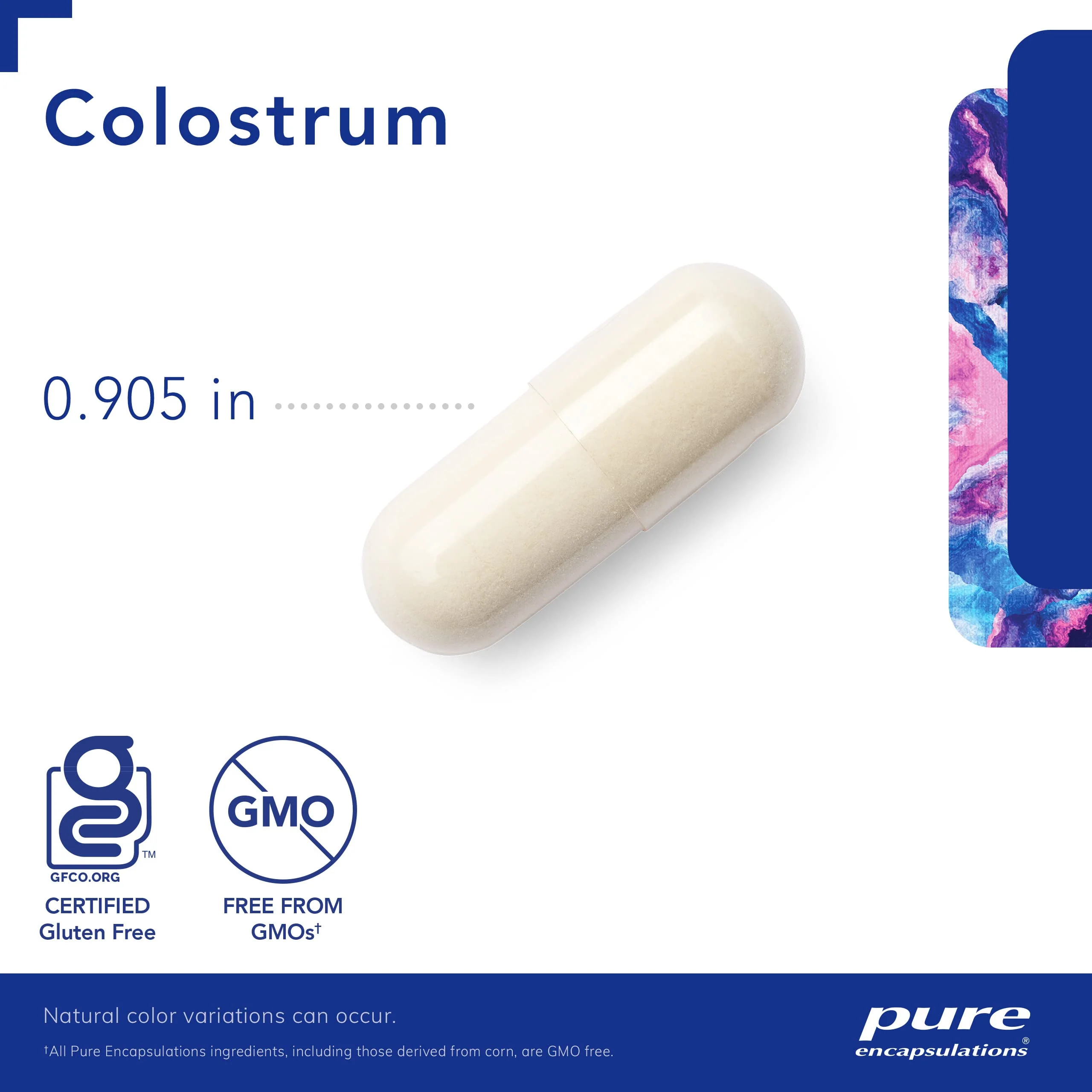 Pure Encapsulations Colostrum | 40% IgG Highly Concentrated Immune Support | 90 Capsules - Image 7