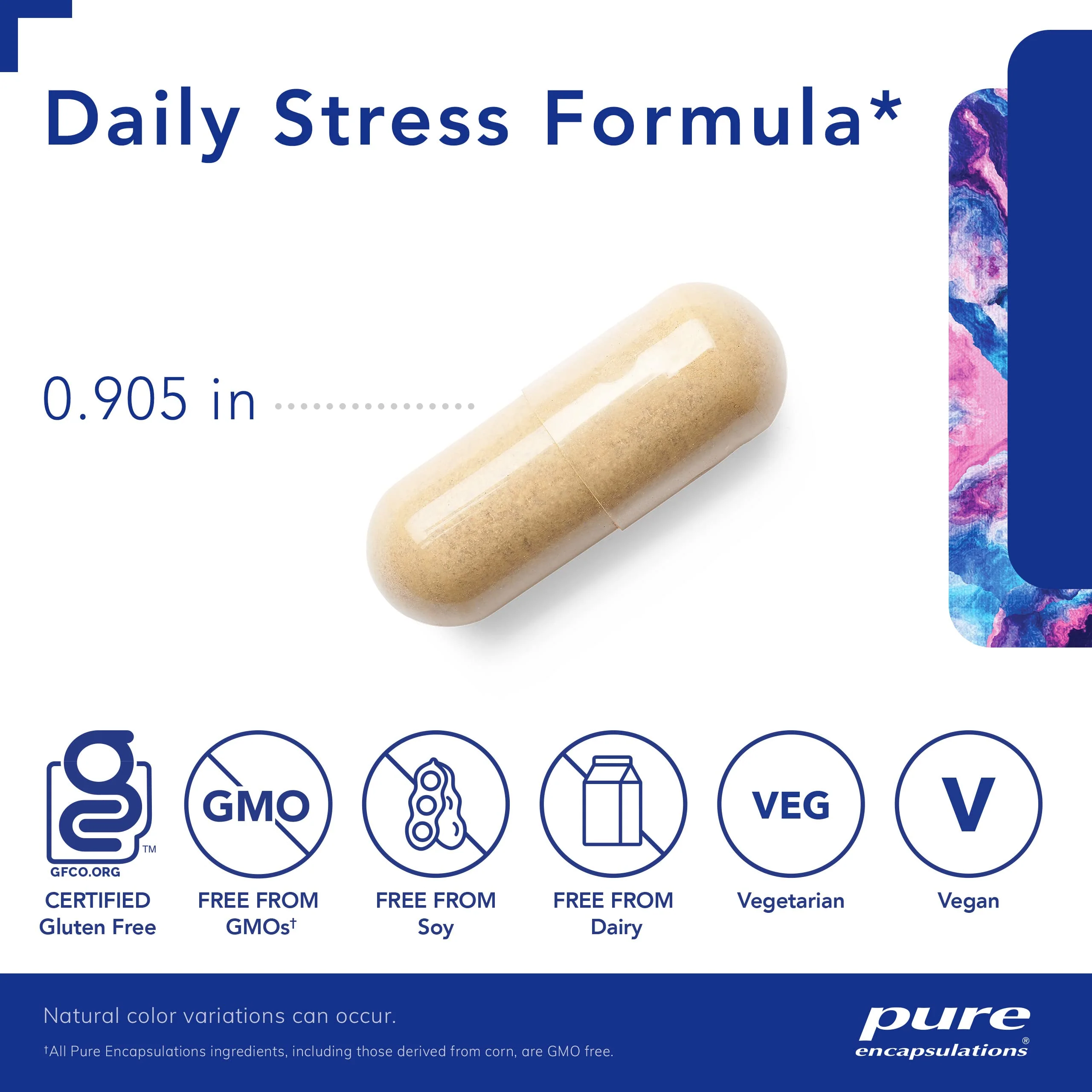 Pure Encapsulations Daily Stress Formula | Promotes Relaxation and Moderates The Effects of Occasional Stress*| 90 Capsules - Image 7