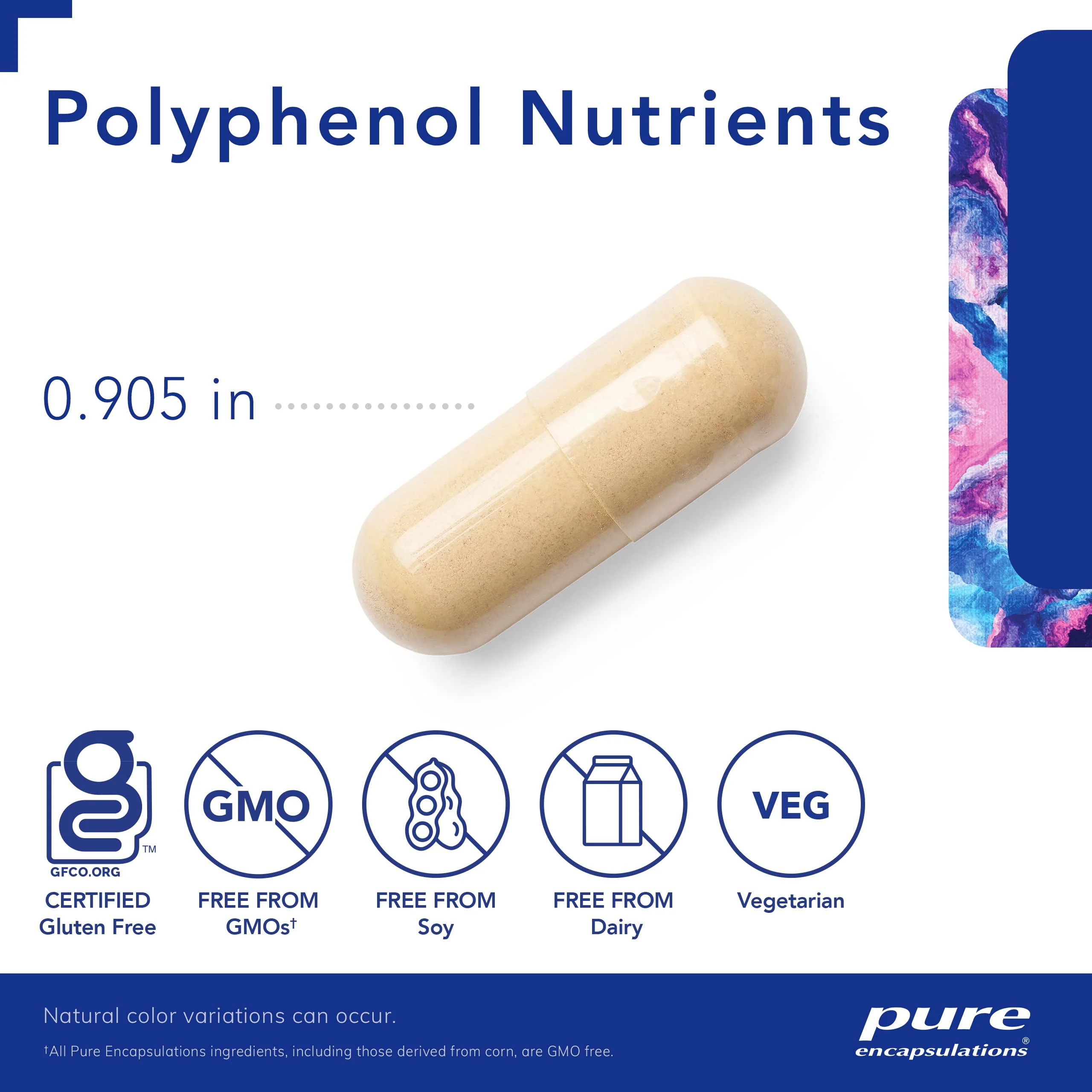 Pure Encapsulations Polyphenol Nutrients | Hypoallergenic Nutrient Dense Multivitamin/Mineral Formula | 180 Capsules - Image 7