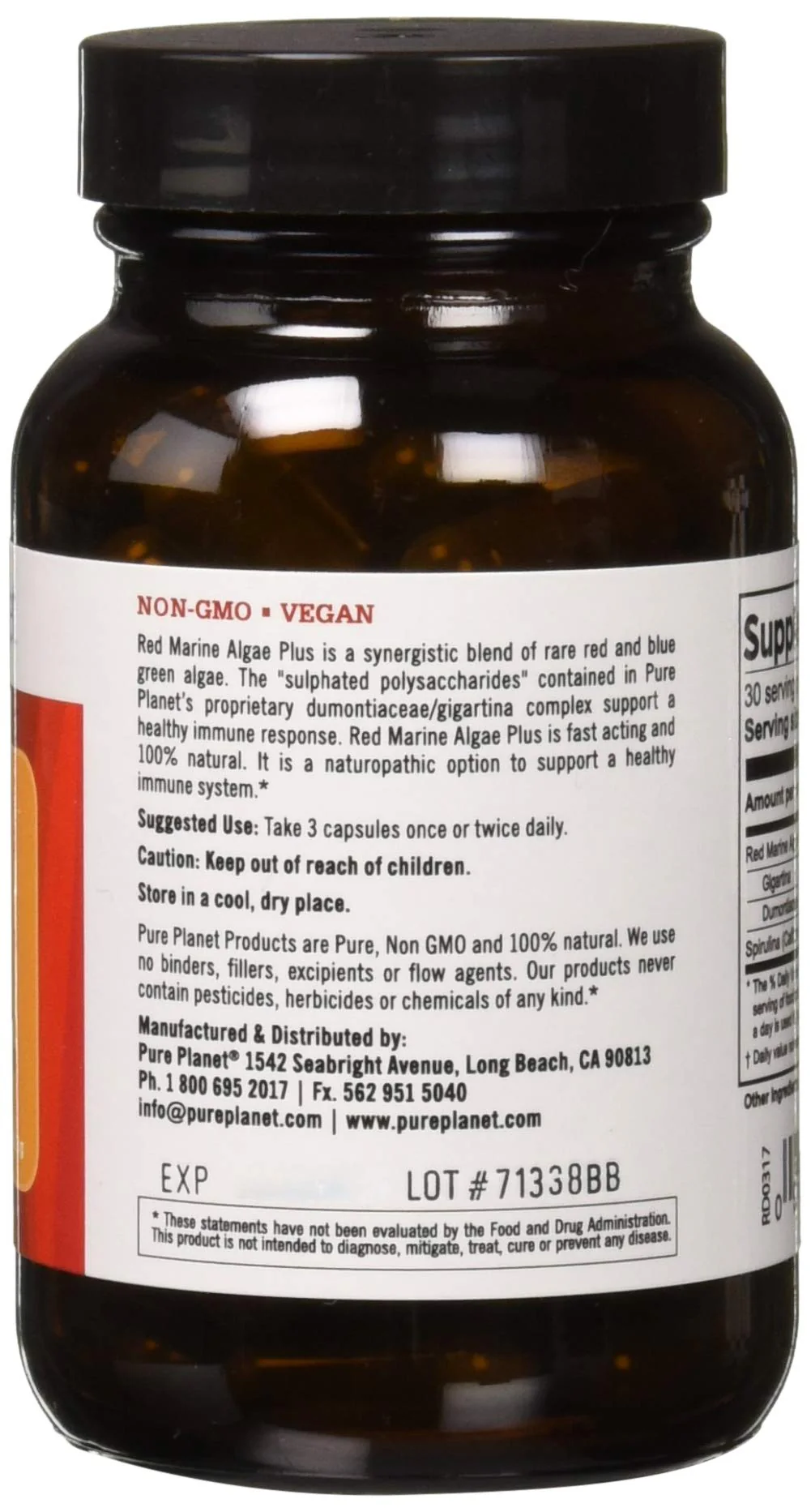 Pure Planet - Red Marine Algae Plus - Image 5
