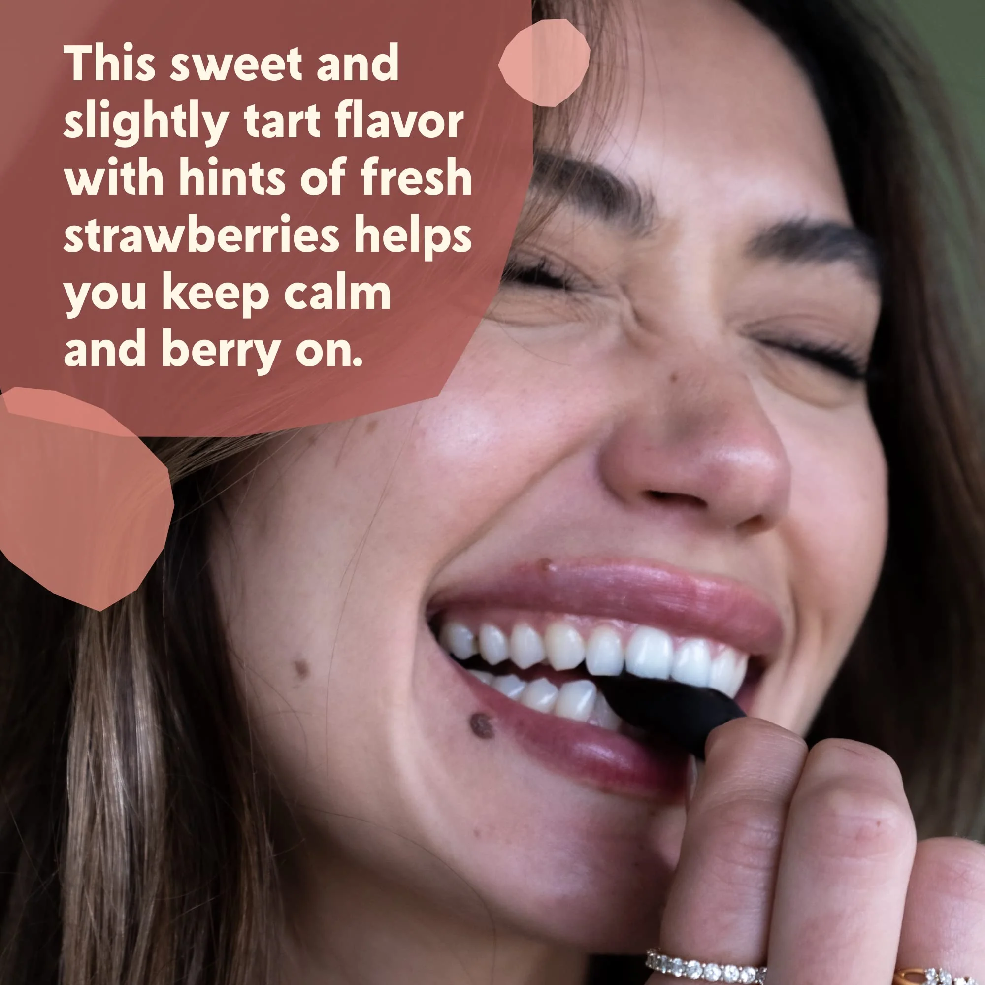 PYM Berry Mood Chews Support for Stress, Worry & Overwhelm, 60 Count | 130mg GABA, 90mg L-Theanine | Vegan, Non-GMO, Gluten-Free, No Added Sugar | All-Natural Mood Balance Supplement Made in USA - Image 4