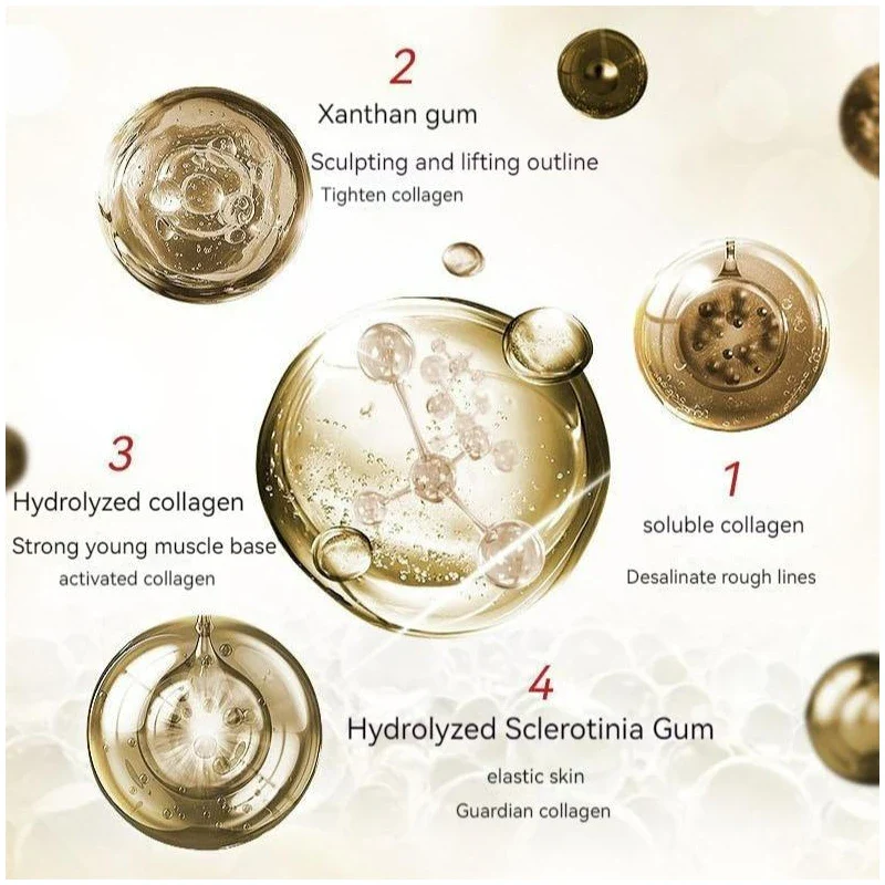 QINGLIN Polypeptide Firming Anti-Wrinkle Cream - Contains Peptides, Tocopherol, Sodium Amino Acid springtok - Specification: 1 bottle - Image 3