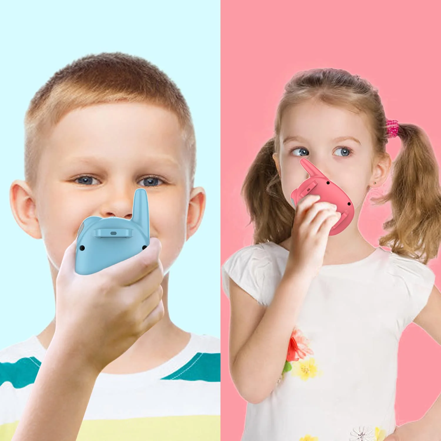 Qniglo Walkie Talkies for Kids Rechargeable 4 Pack, Kids Toys for 3-14 Year Old Girls Gifts Walkie Talkies for Outdoor Camping Games Christmas Birthday for 5 6 7 8 9 10 Year Old Boys Toddlers - Image 7