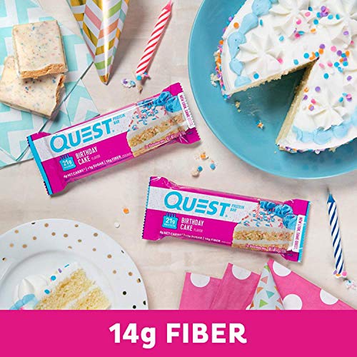 Quest Protein Bar - Birthday Cake (12 Bars) - Image 2