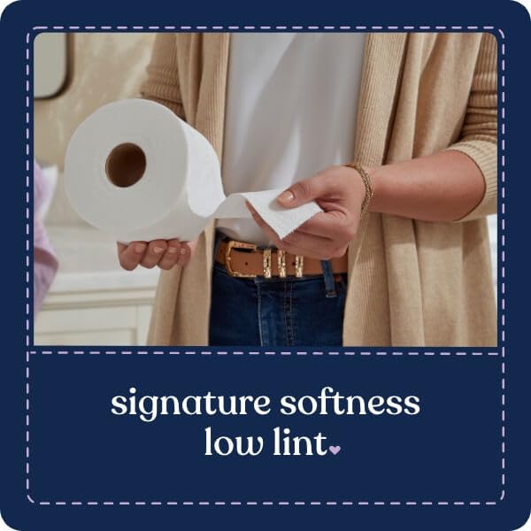 Quilted Northern Ultra Plush Toilet Paper, 24 Mega Rolls = 96 Regular Rolls, 3X Thicker*, 3 Ply Soft Toilet Tissue - Image 7