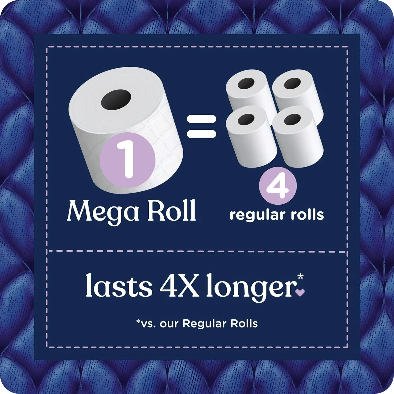 Quilted Northern Ultra Plush Toilet Paper, 24 Mega Rolls = 96 Regular Rolls, 3X Thicker*, 3 Ply Soft Toilet Tissue - Image 8