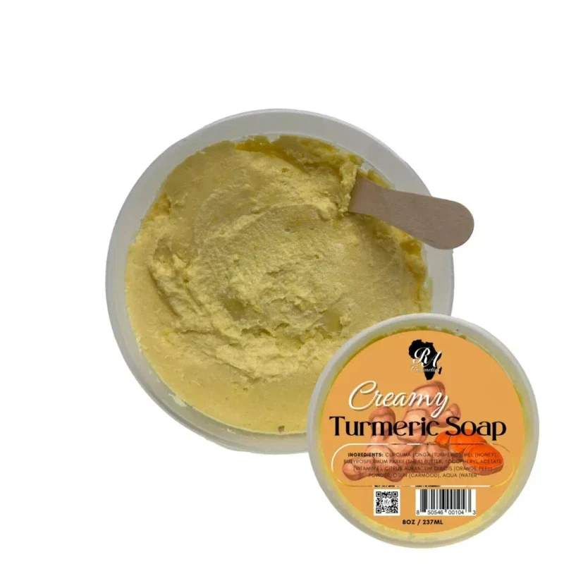 RA Cosmetics - Creamy Turmeric Soap -16oz - Image 2