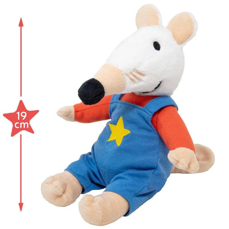Rainbow Designs Maisy Soft Toy - Soft Stuffed Mouse with Velvety Tail, Maisy Mouse Early Years Book Adventure Character - Great for Bedtime Stories - Image 3