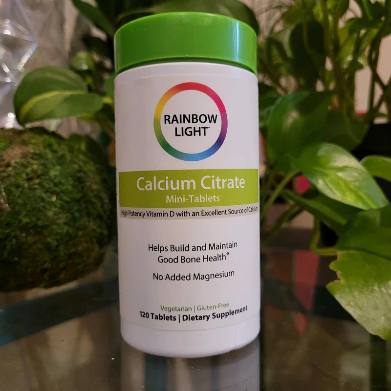 Rainbow Light Calcium Citrate Bone Vitamin D Max Strength Mini-Tablets 120ct - Image 3