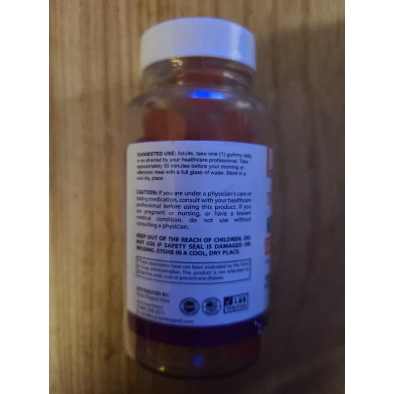 RapidRipped 5 Lot Rapid Ripped Keto + ACV Gummies 120 Ct BB 03/2026 - Image 2