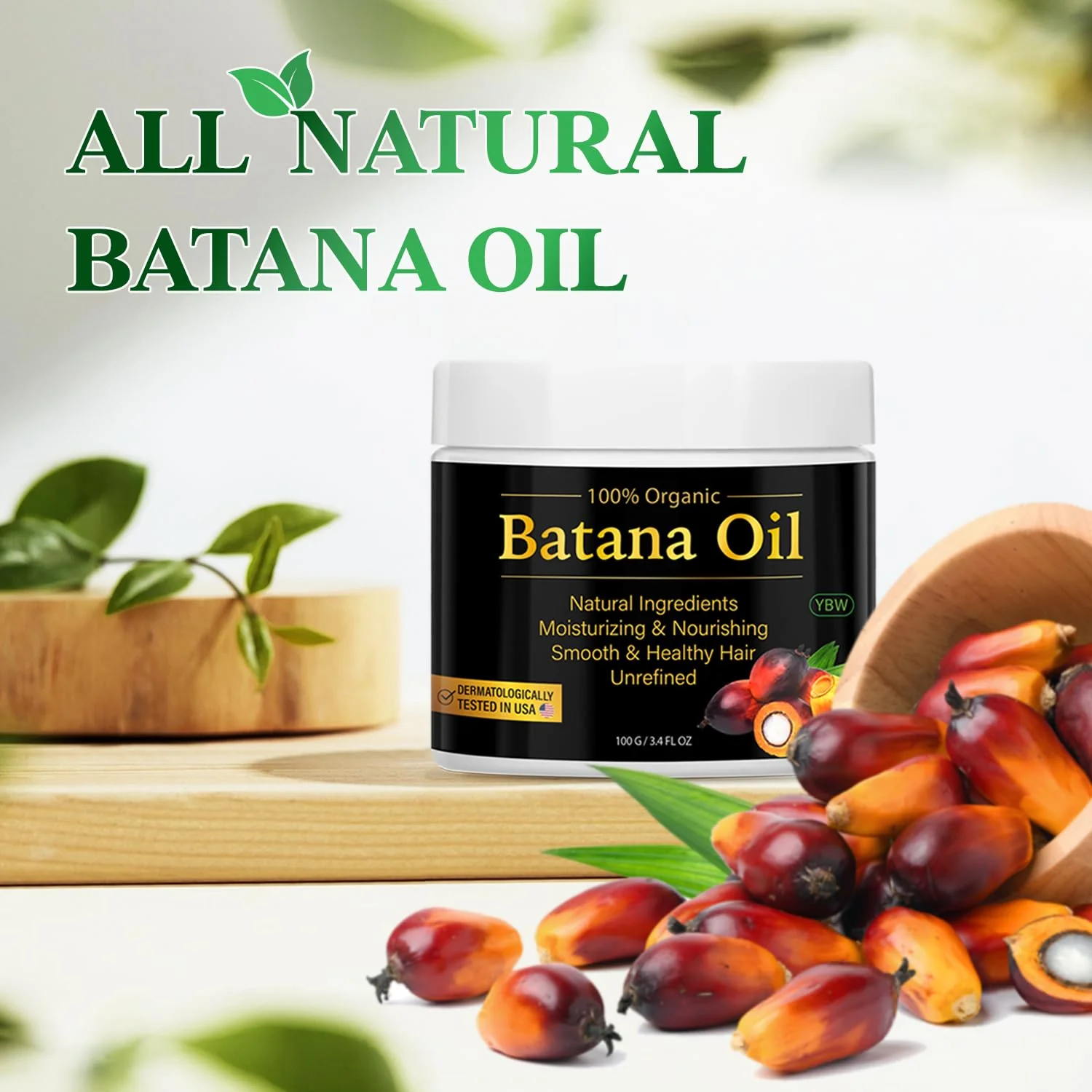 Raw Batana Oil for Hair Growth by Dr. Sebi Organic Raw Honduras Oil Paste, 100% Pure and Natural, Botana Prevents Hair Loss, Eliminates Split Ends for Men & Women - Image 6