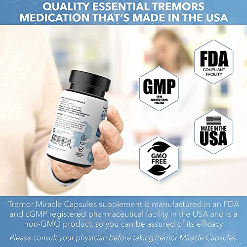 Real Science Nutrition Tremor Miracle Capsules - Essential Tremor Herbal Capsule Supplement  for Hands, Legs, Feet, Head Tremors  - Image 3