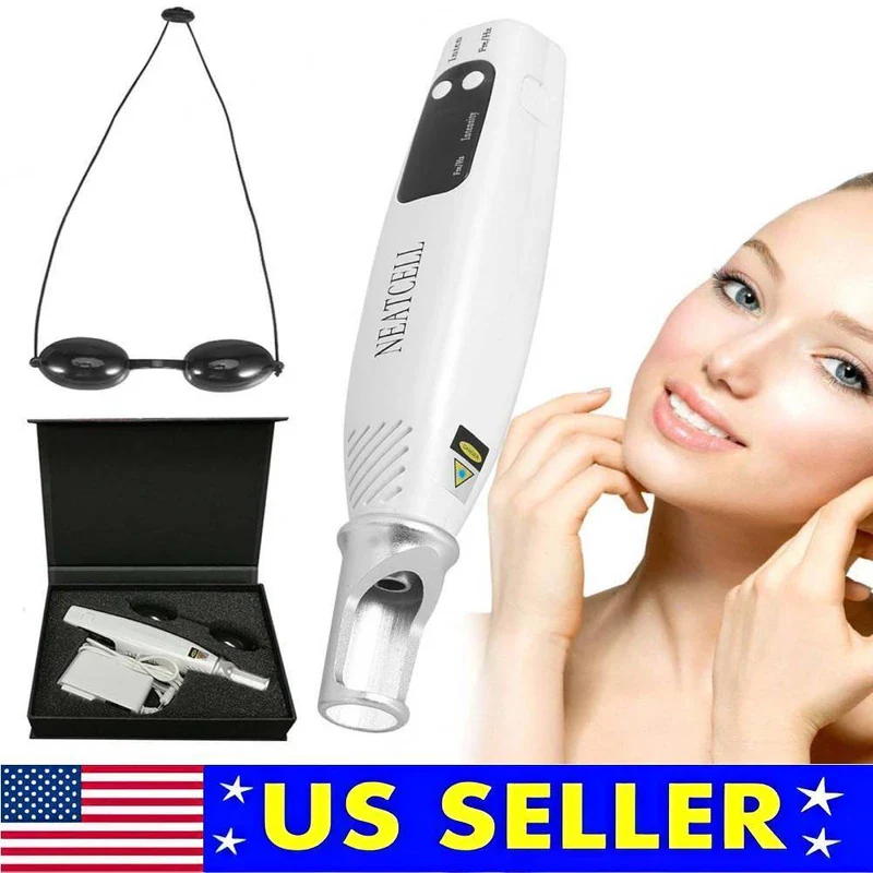Red/Blue Light Picosecond Laser Tattoo Removal Pen Mole Dark Spot Remover tool - Image 2