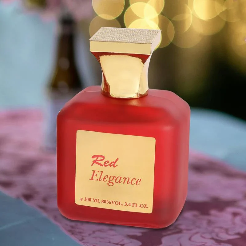 Red Elegance Eau de Parfum Natural Spray Perfume for Women 100ml/3.4fl.oz. - Fragrance for Women - Image 3