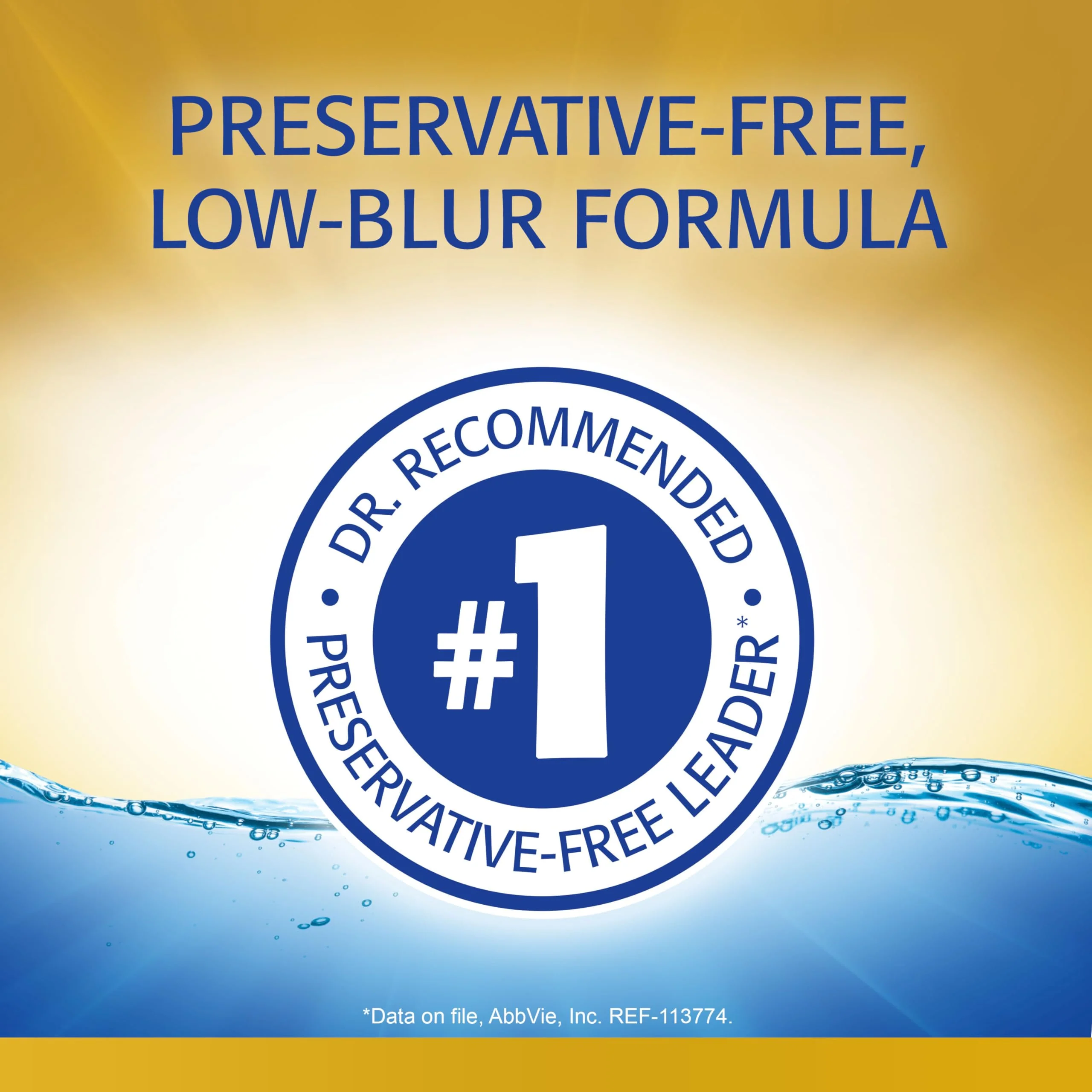 Refresh Optive MEGA-3 Lubricant Eye Drops Preservative-Free Artificial Tears, 0.01 fl oz (0.4 mL), 60 Single-Use Containers - Image 9