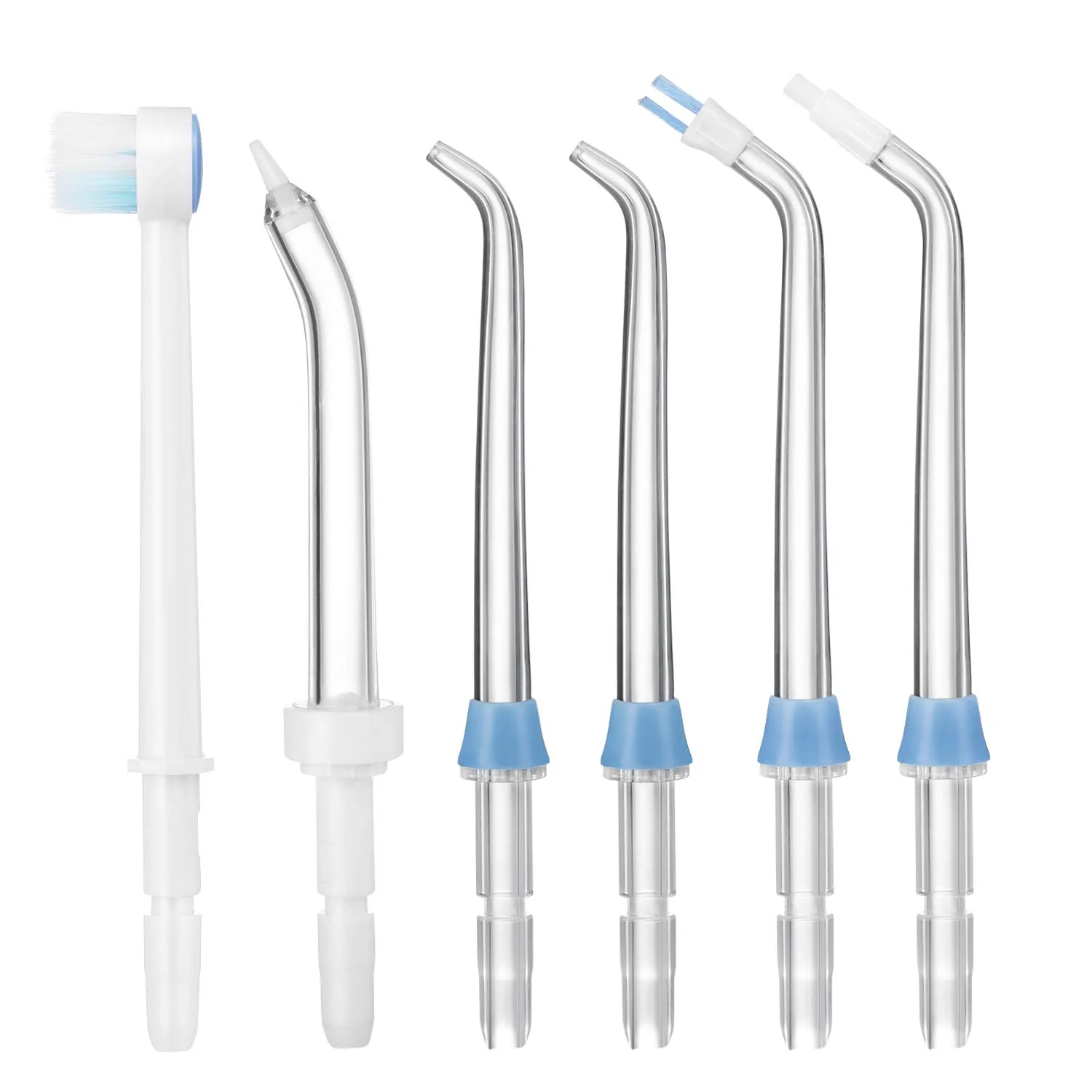 Replacement Part for Waterpik or other Water Flossers/Irrigators (AquaFlosser 6 tips)