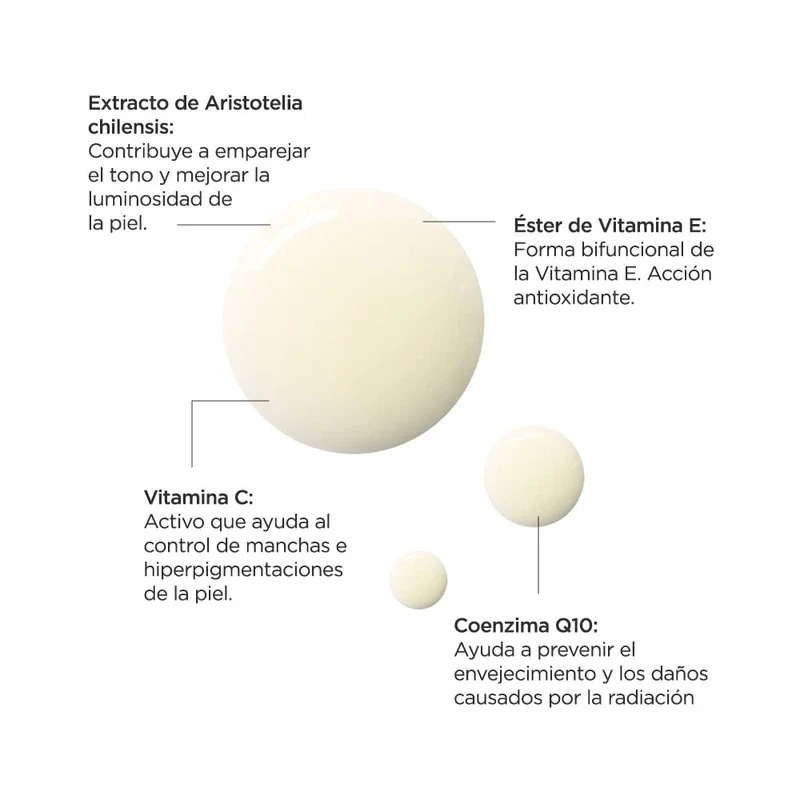 Reve Dermatologique | ClareSkin Serum - Suero Facial Aclarante - Extracto de Aristotelia Chilensis - Vitamina C, Vitamina E – Control de manchas - Todo tipo de piel – 30 ml - Image 3