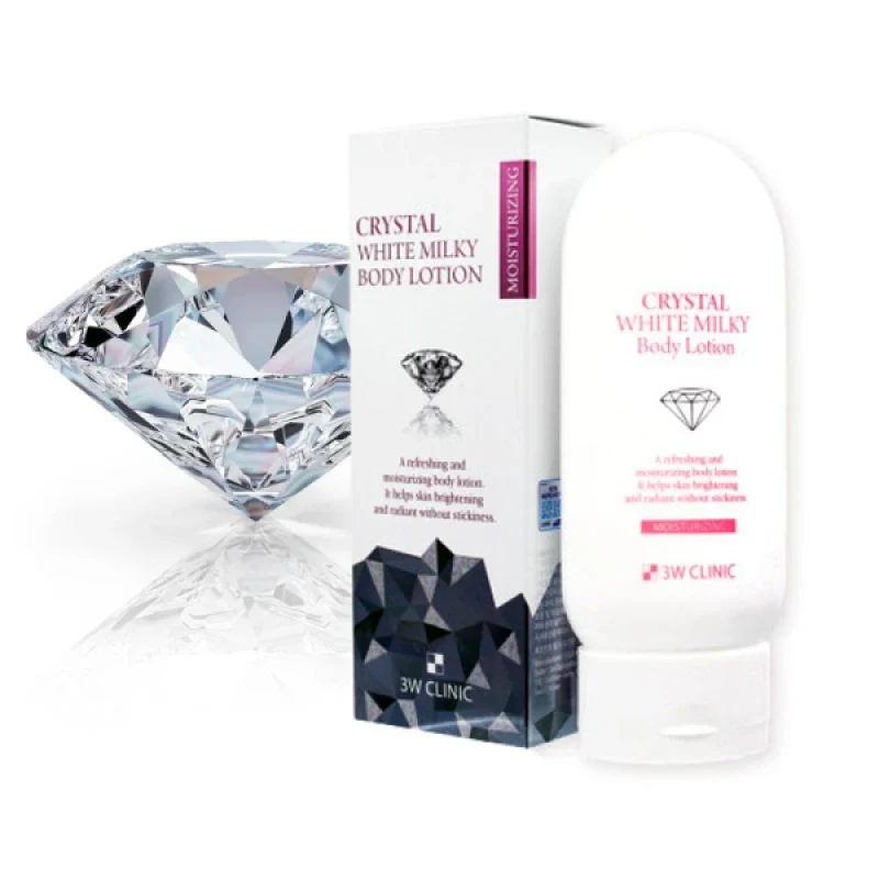 RO 3W Crystal White Milky Body Lotion 150g Moisture / Ro 3W 크리스탈 화이트 밀키 바디 로션 150g 모이스쳐 - Image 2
