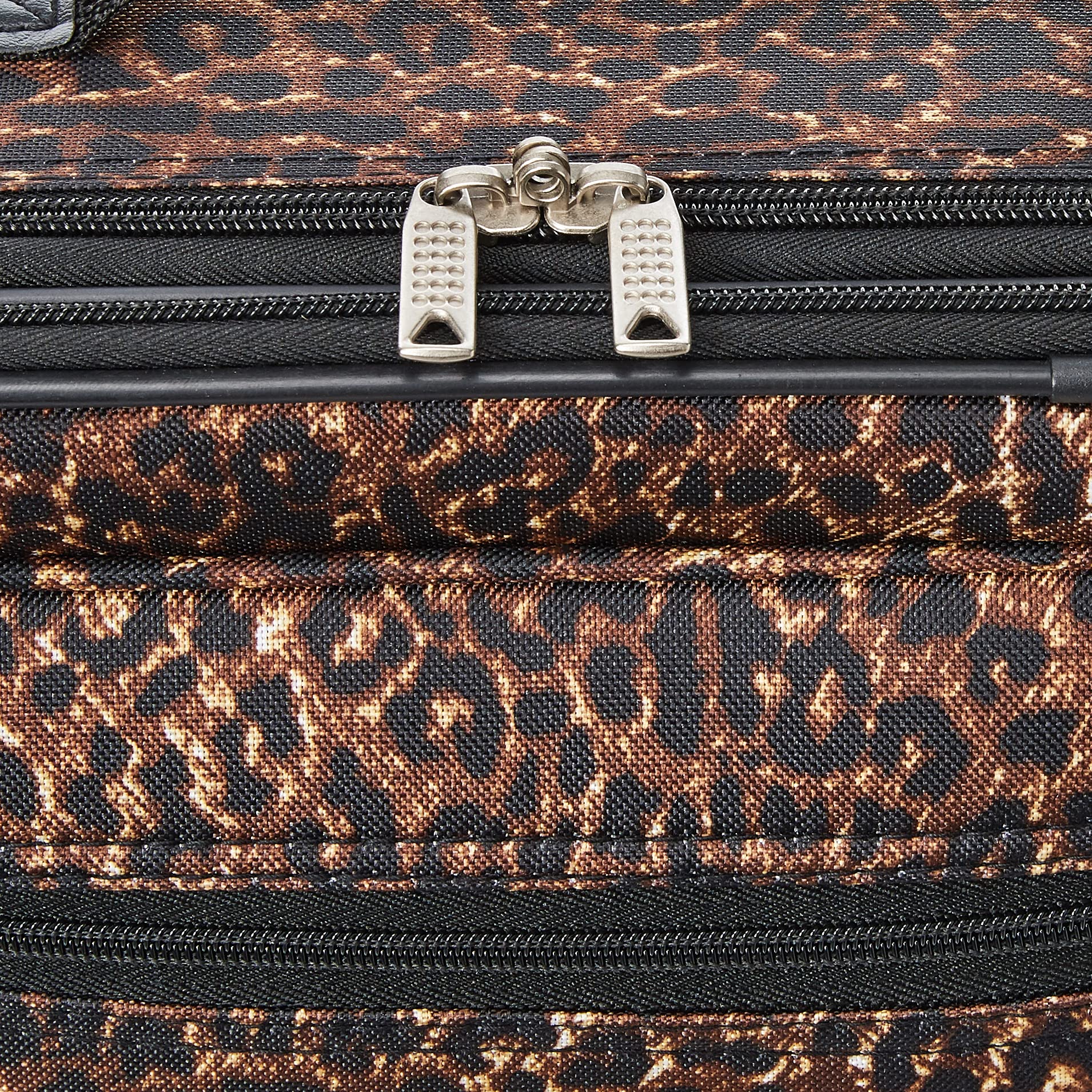 Rockland Fashion Softside Upright Luggage Set, Leopard, 2-Piece (14/19) - Image 6