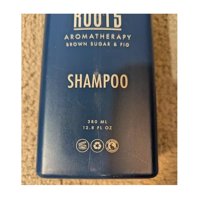 Roots 2 Bottles ROOTS Aromatherapy SHAMPOO Brown Sugar & Fig 12.8 oz each - Image 2