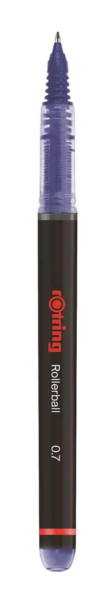 rOtring Rollerball Pen | Fine Point (0.7 mm) for Clear Writing | Blue Ink | 12 Count - Image 4
