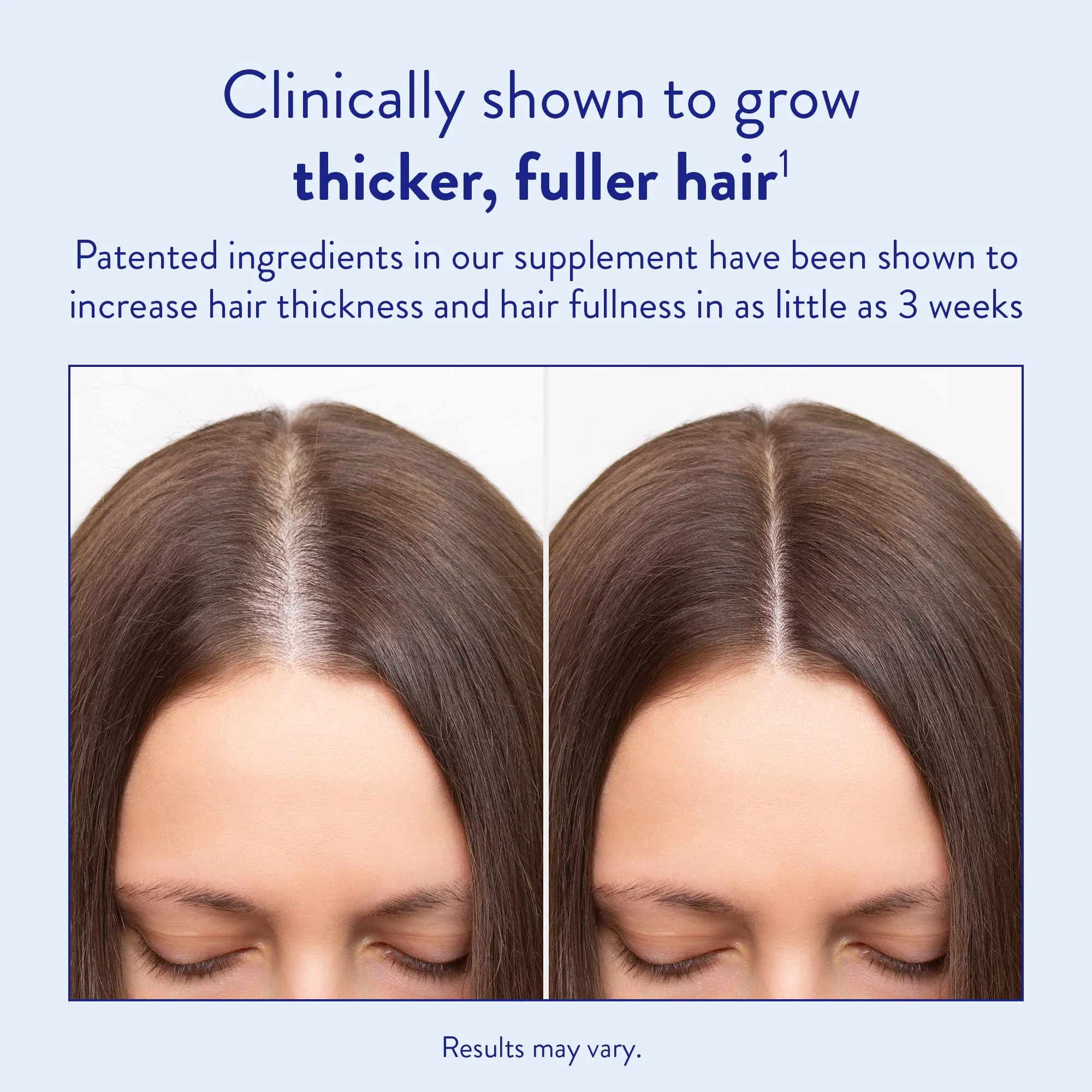 Routine Wellness Hair Growth Supplement - Clinically Proven for Thicker, Fuller Hair - Reduces Wrinkles, Fine Lines - Gluten Free, Ideal for Women & Men with Thinning Hair - 3 Bottles, 90 Day Supply - Image 5