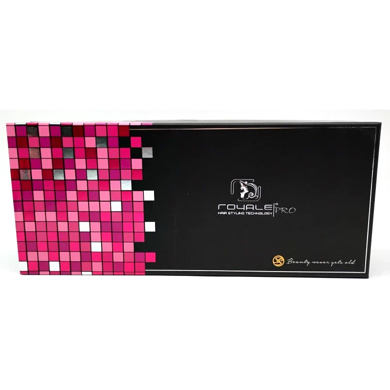 Royale Pro Hot Pink Ceramic Floating Plate Design Classic Flat Iron - Image 2