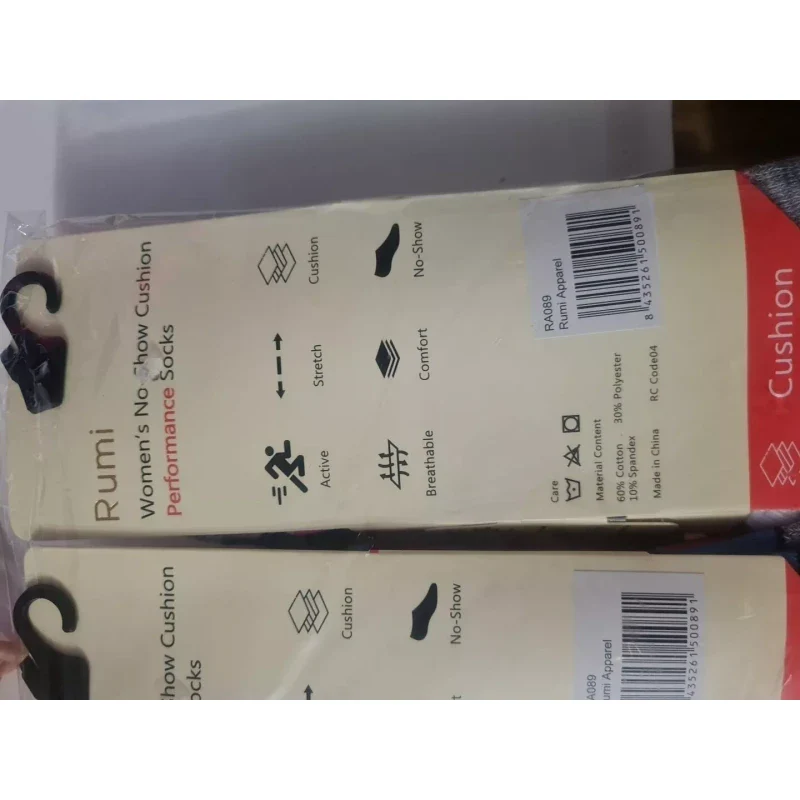 Rumi Apparel Socks Pair Size Sock Side 9-11 and Shoe Side 5-11 12 Pair - Image 5