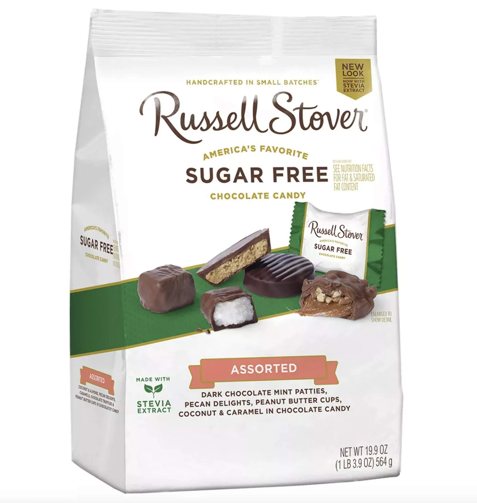 Russell Stover Sugar Free 5 Flavor Assortment Candies 19.7 Ounce Value Bag - Image 2