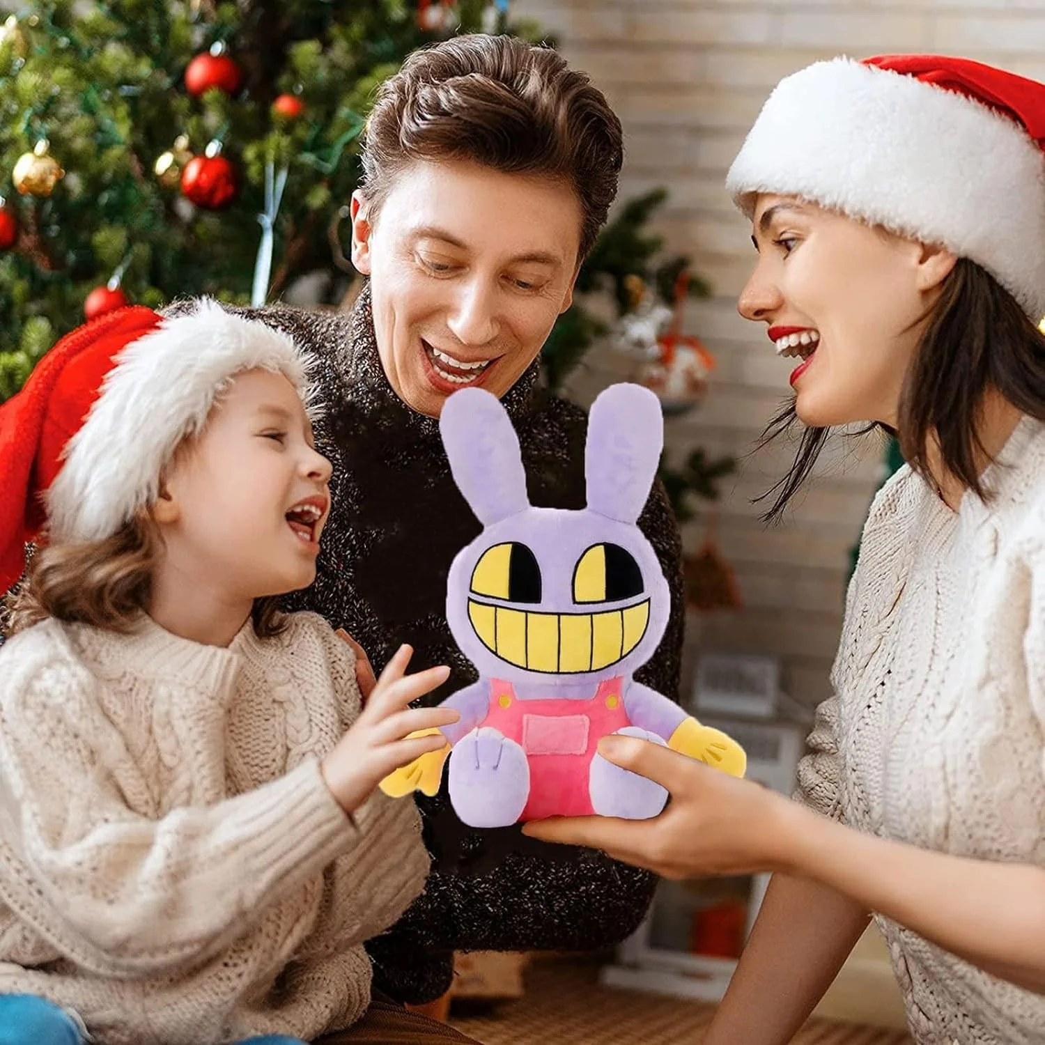 SAJISP The Amazing Digital Circus Plush,10" Jax Plushies Toy Gift, Cute Stuffed Figure Doll for Kids and Adults, Birthday Halloween Christmas Choice for Boys Girls - Image 3