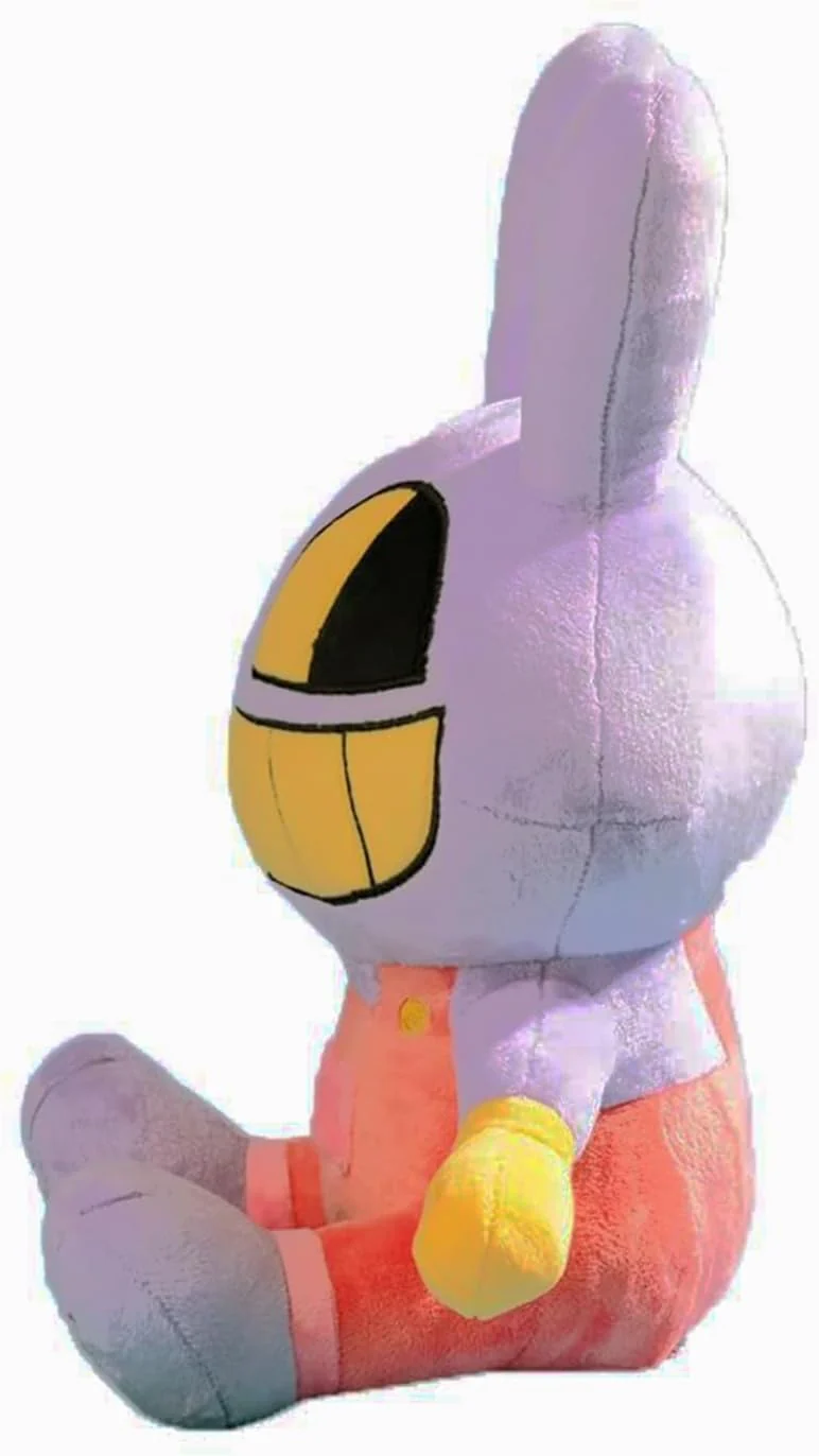 SAJISP The Amazing Digital Circus Plush,10" Jax Plushies Toy Gift, Cute Stuffed Figure Doll for Kids and Adults, Birthday Halloween Christmas Choice for Boys Girls - Image 5
